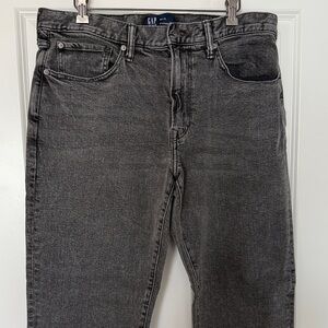 GAP Men's Charcoal Straight Jeans